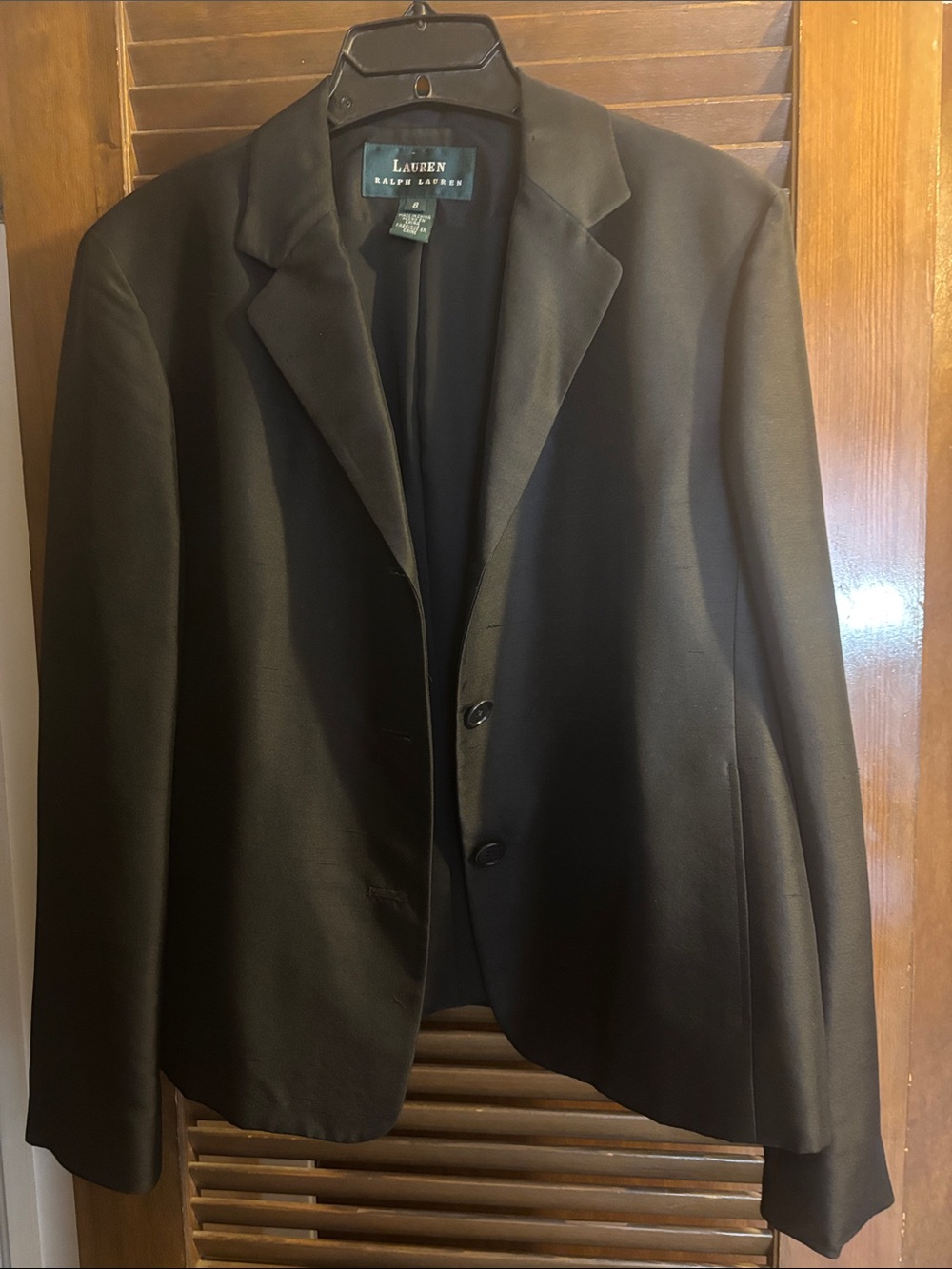 Lauren Ralph Lauren Black Women's Tailored Blazer